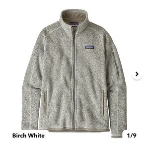 Patagonia Better Sweater Fleece Full Zip Jacket - Size S